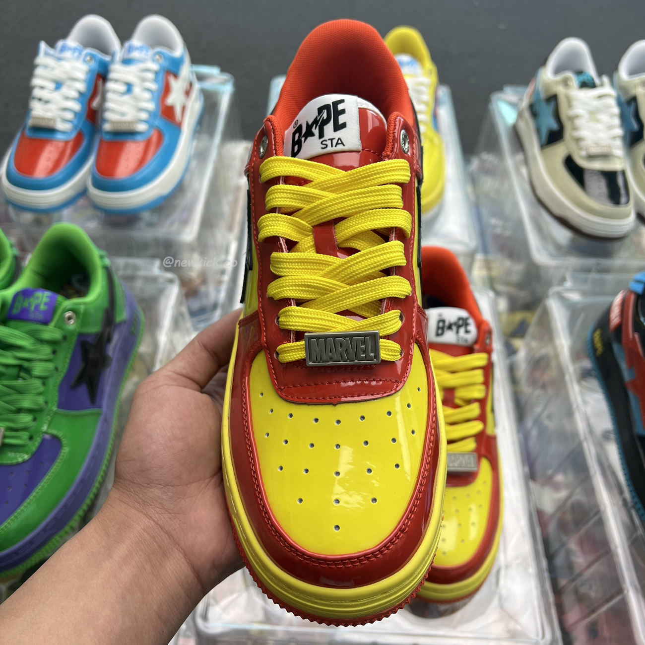 A Bathing Ape Bape Sta Marvel Comics Rocket Raccoon Thor Hulk Captain America Black Widow Iron Man  2022 (27) - newkick.vip